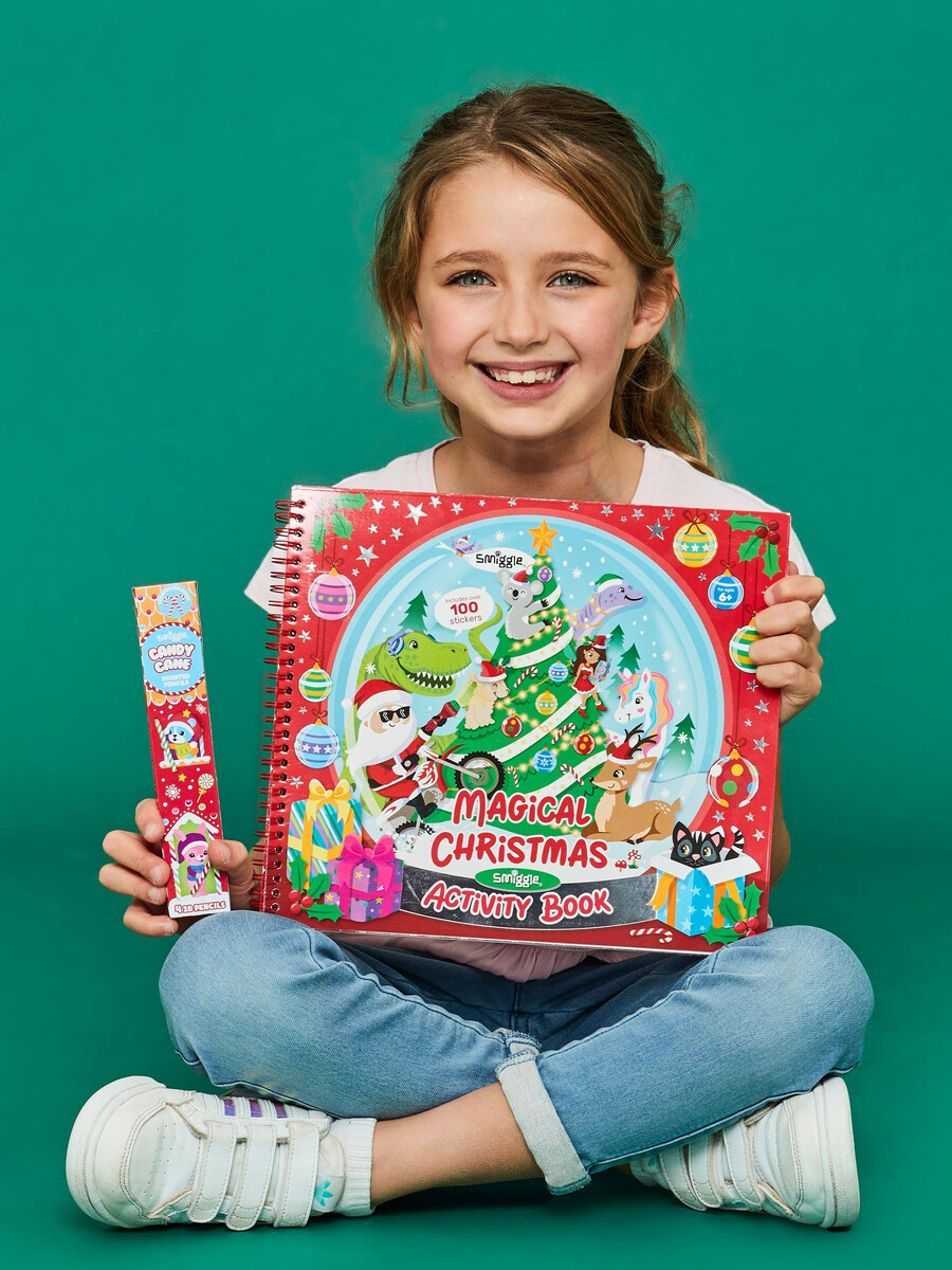 magical christmas activity book