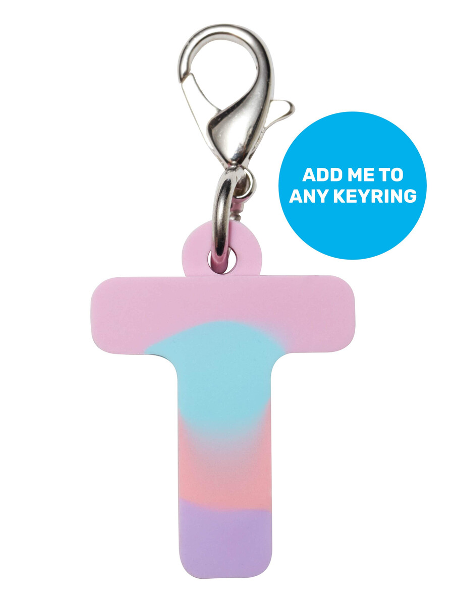 pink add-on mini alpha keyring