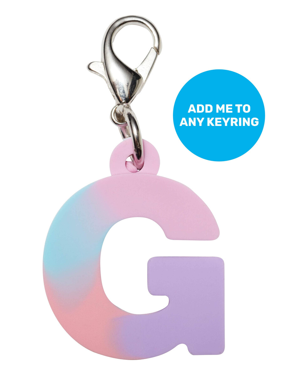pink add-on mini alpha keyring