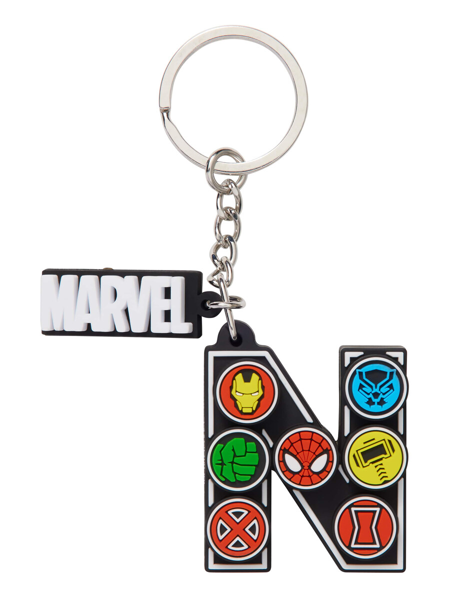 marvel alphabet keyring