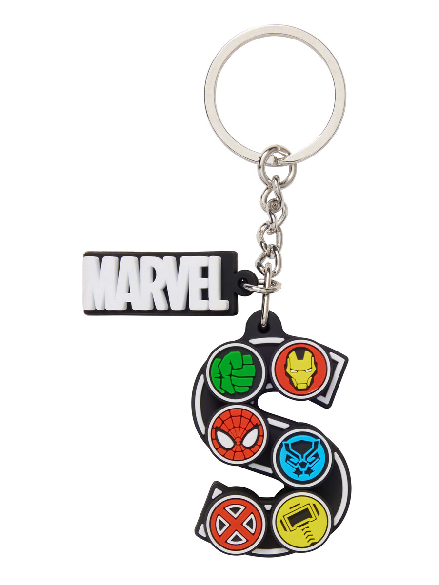 marvel alphabet keyring