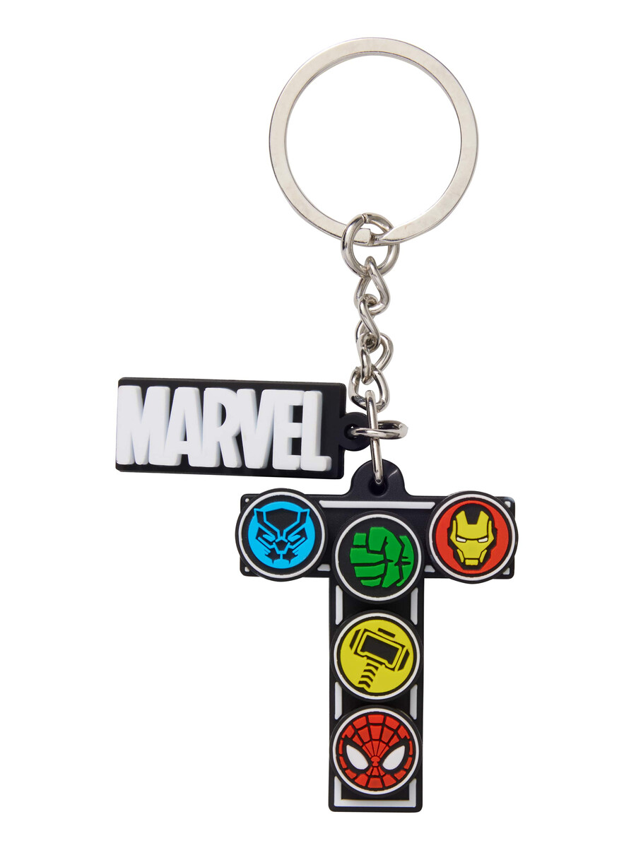 marvel alphabet keyring