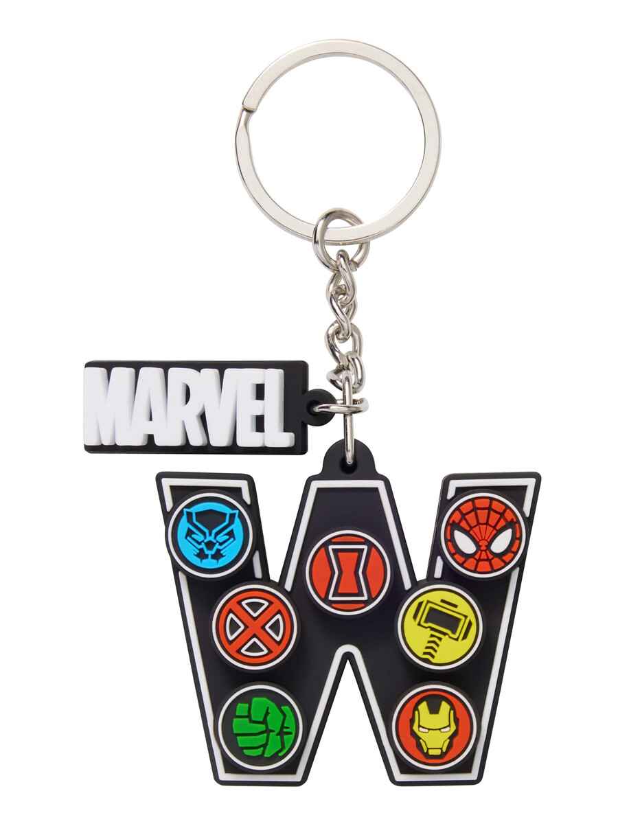 marvel alphabet keyring