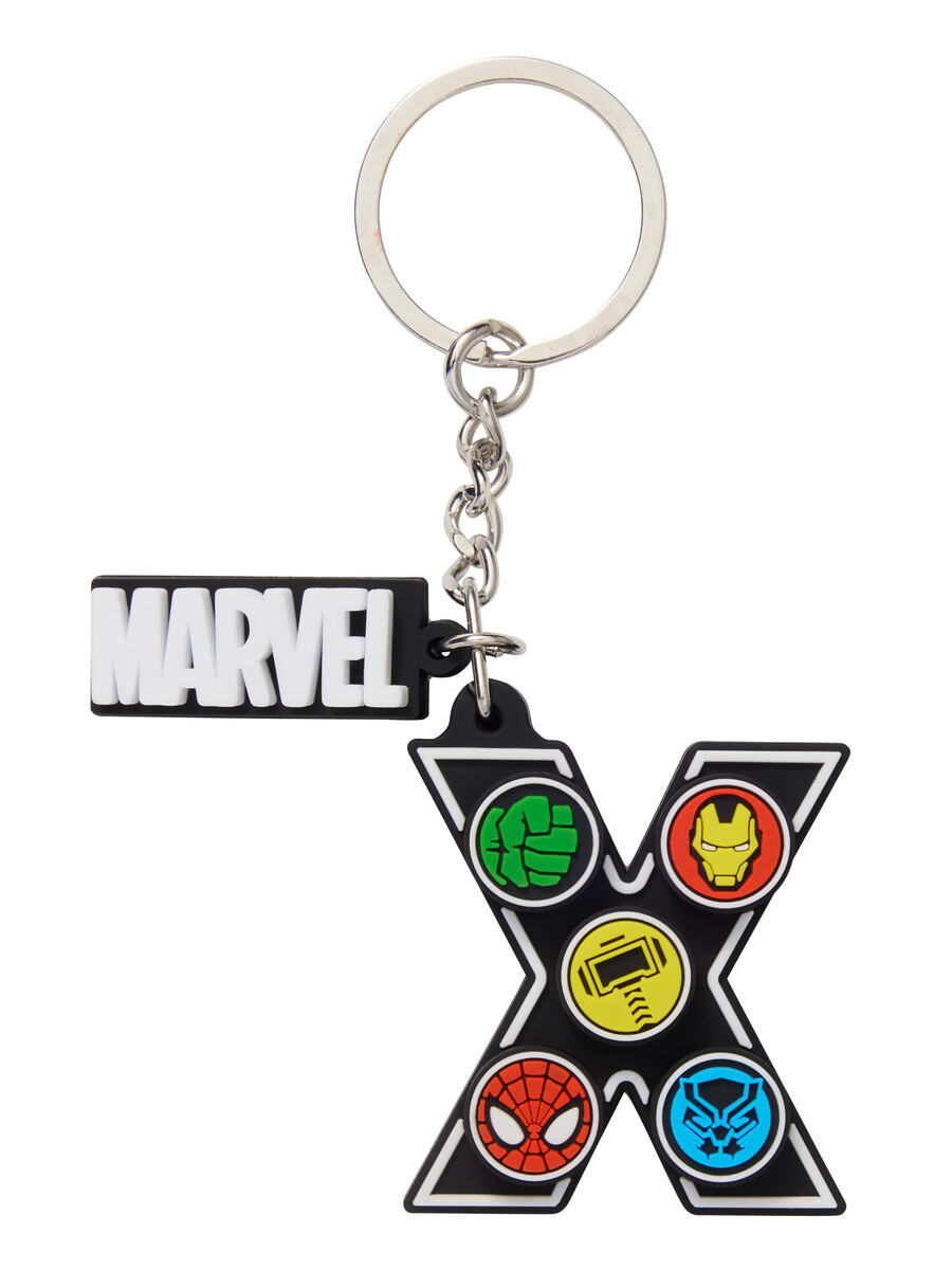 marvel alphabet keyring