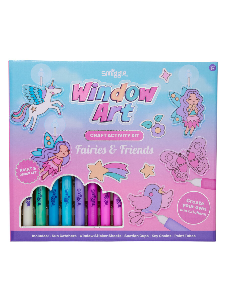 window art craft activity gift set