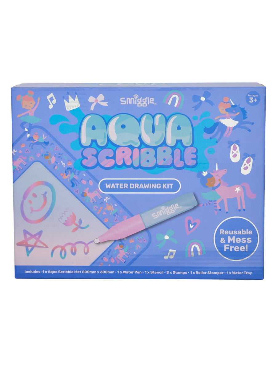 ready set go aqua scribble water drawing kit
