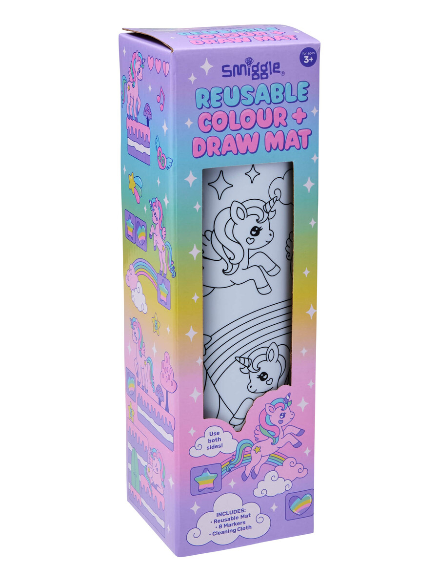 reusable colour draw mat