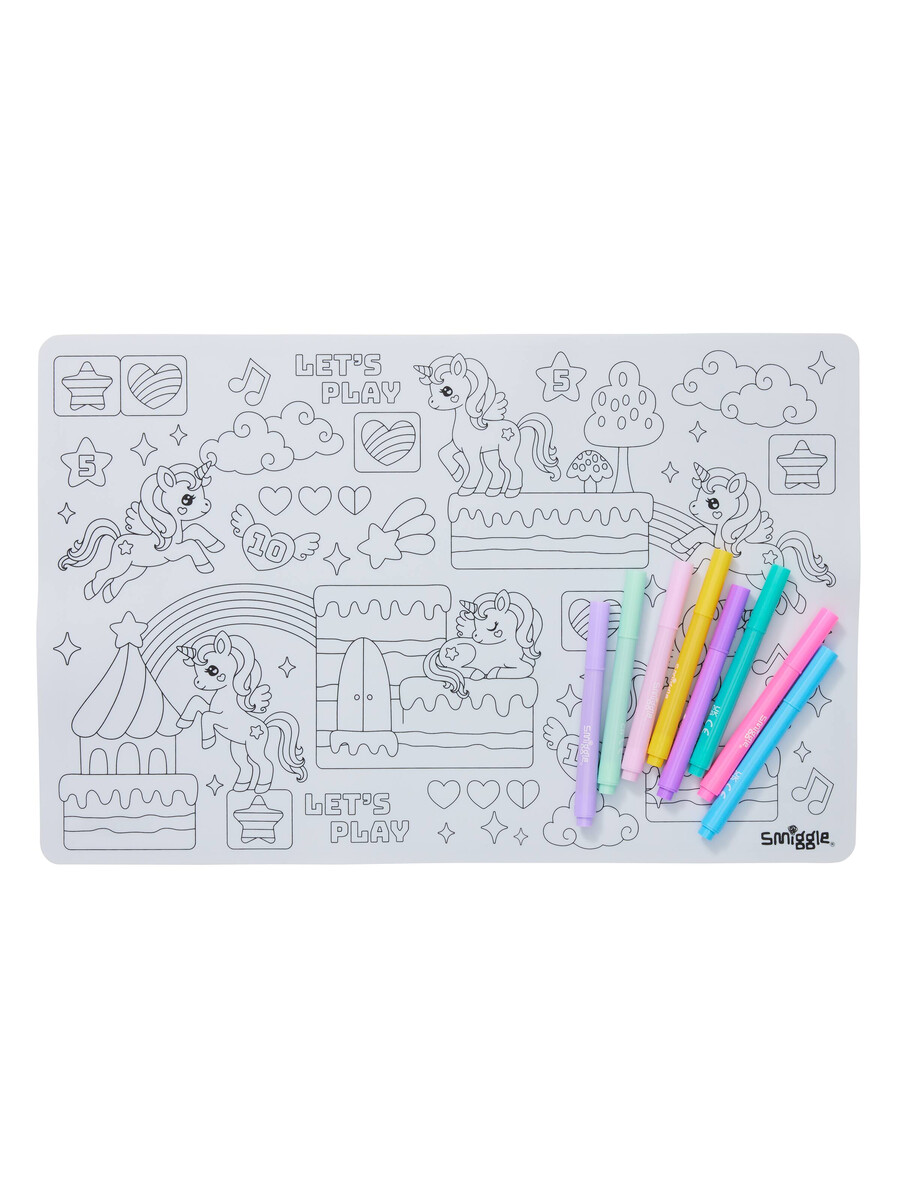 reusable colour draw mat