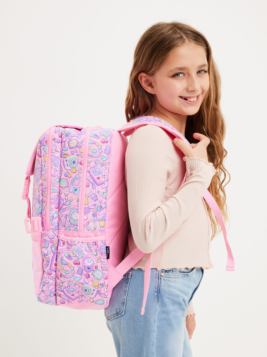 super charge attach foldover backpack