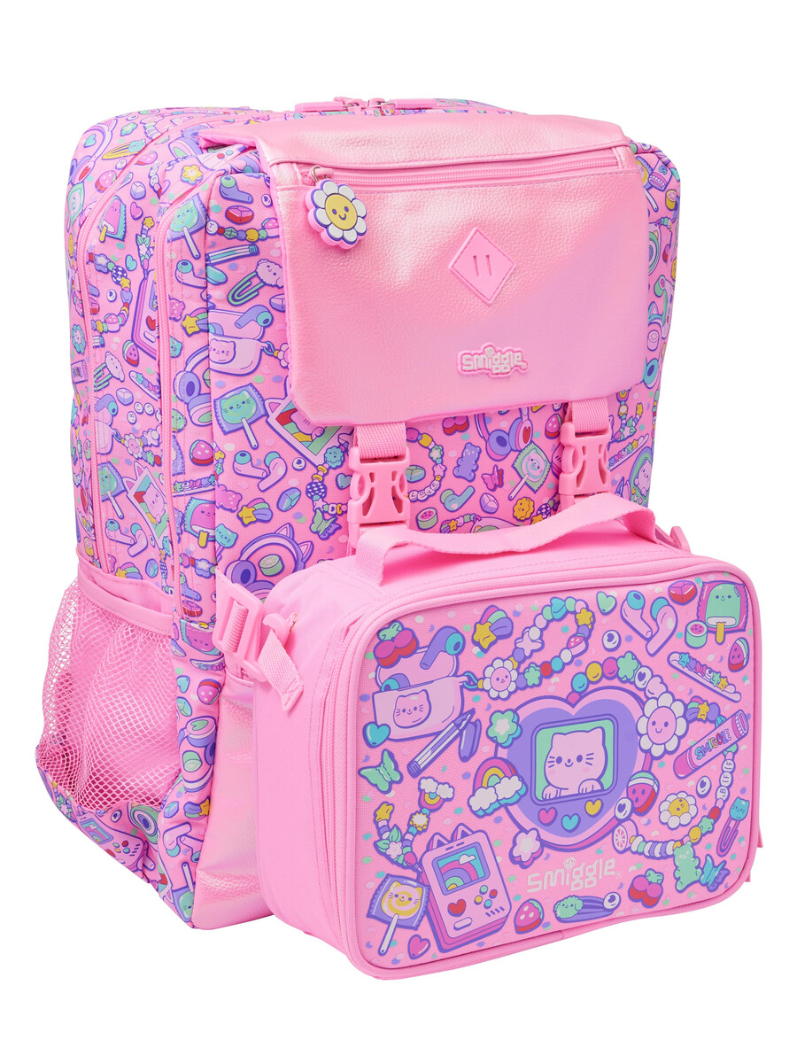 super charge attach foldover backpack