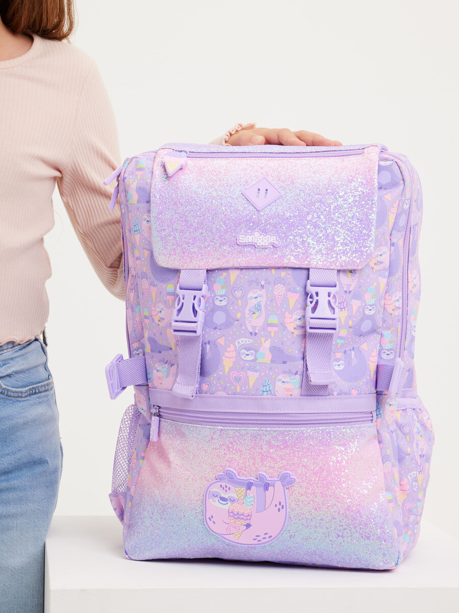 super charge attach foldover backpack