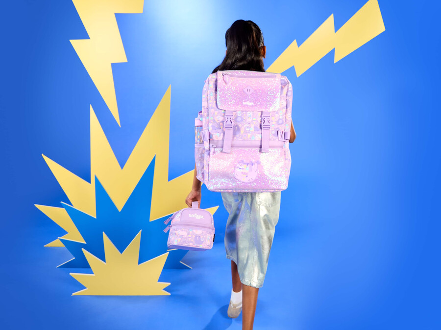 super charge attach foldover backpack