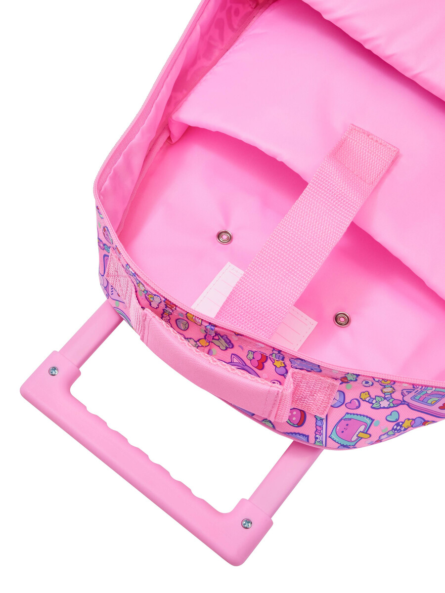 super charge trolley backpack with light up wheels
