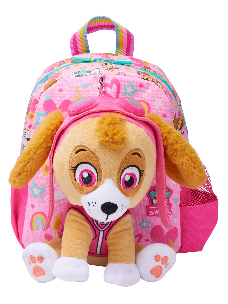 paw patrol teeny tiny backpack with detachable plush toy