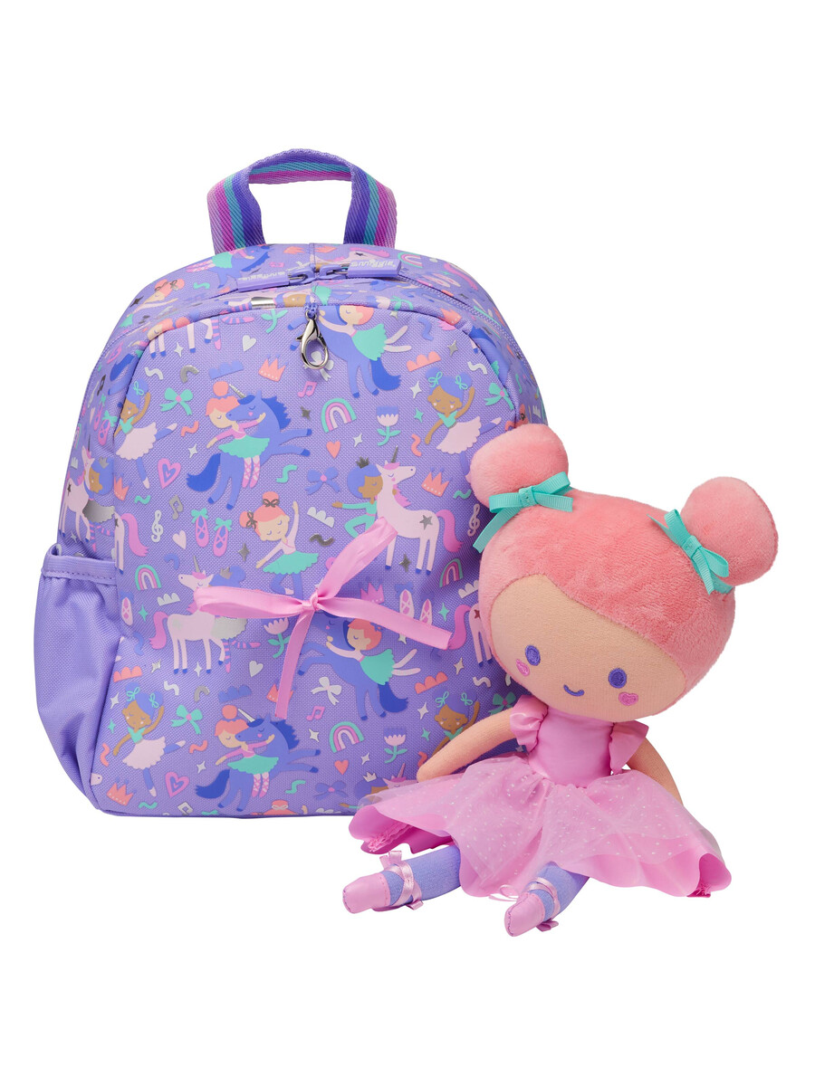 ready set go teeny tiny backpack with detachable plush toy