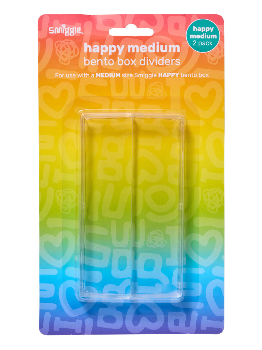 replacement happy bento lunchbox dividers x2