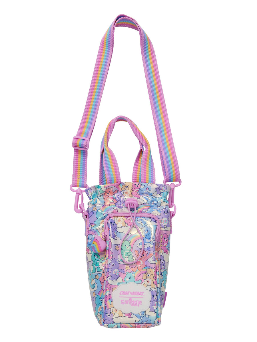 care bears bottle bag with strap
