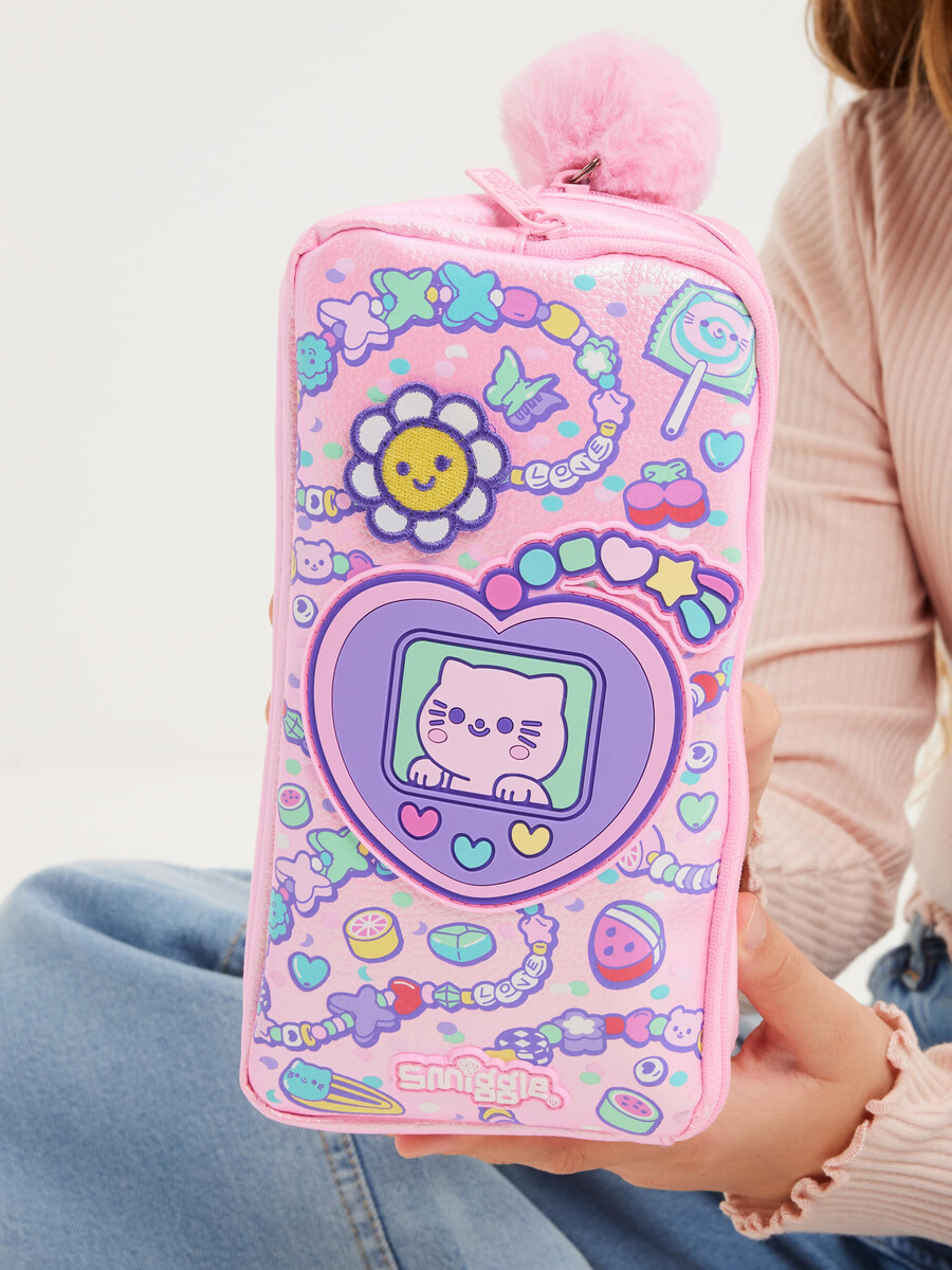 super charge pocket character pencil case