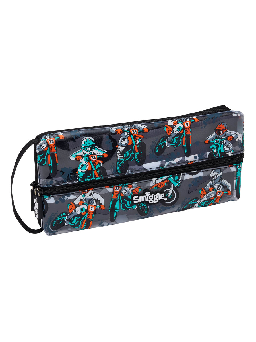 adventurous flip zip pencil case