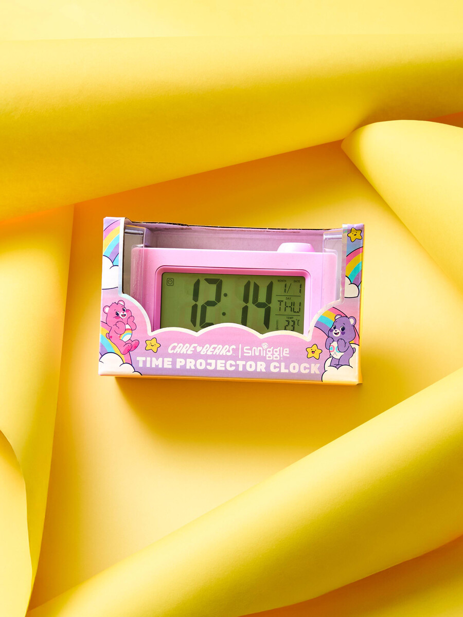 care bears digital projector clock