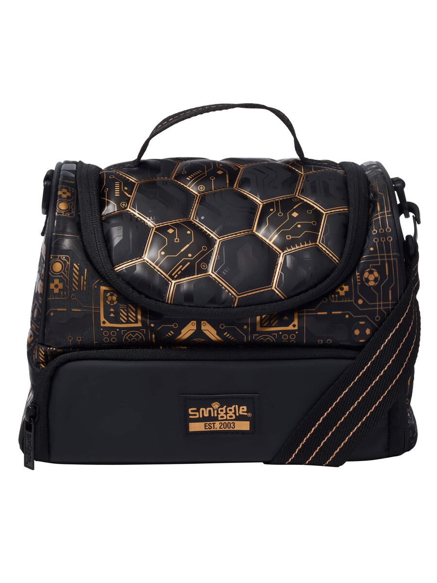 livewire large double lunchbox with strap