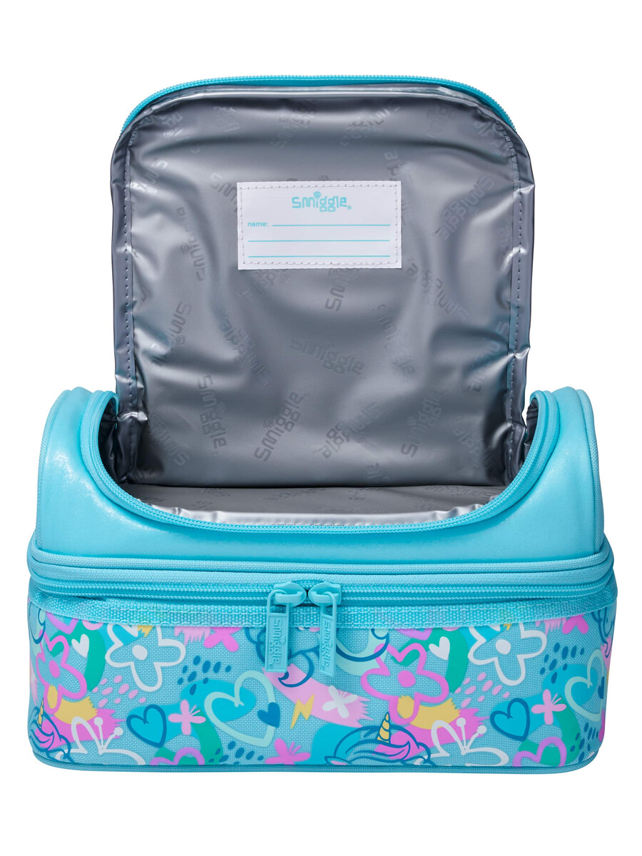 bright eyes double decker lunchbox