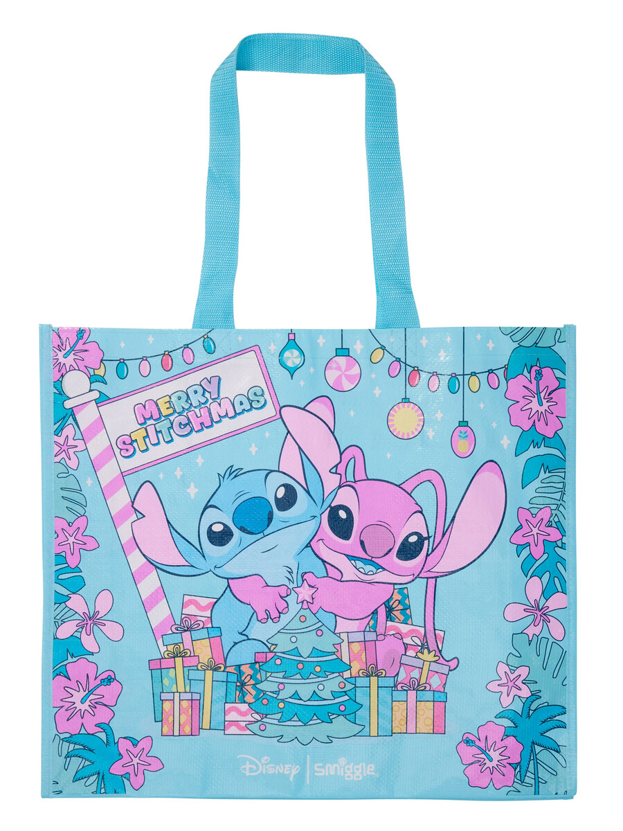 disney stitch large reuse me bag