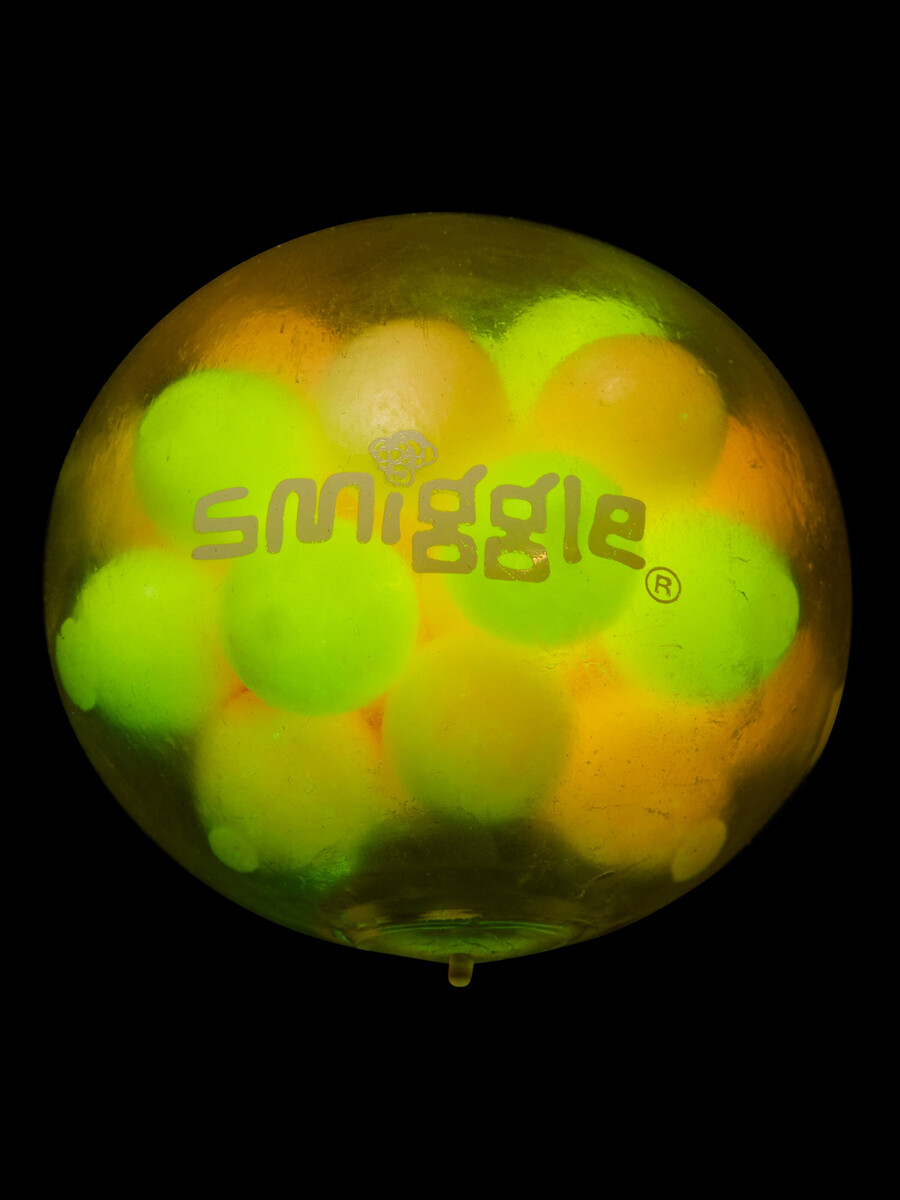 glow in the dark squishy ball