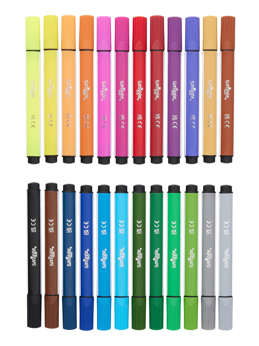 tri barrel markers pack x24