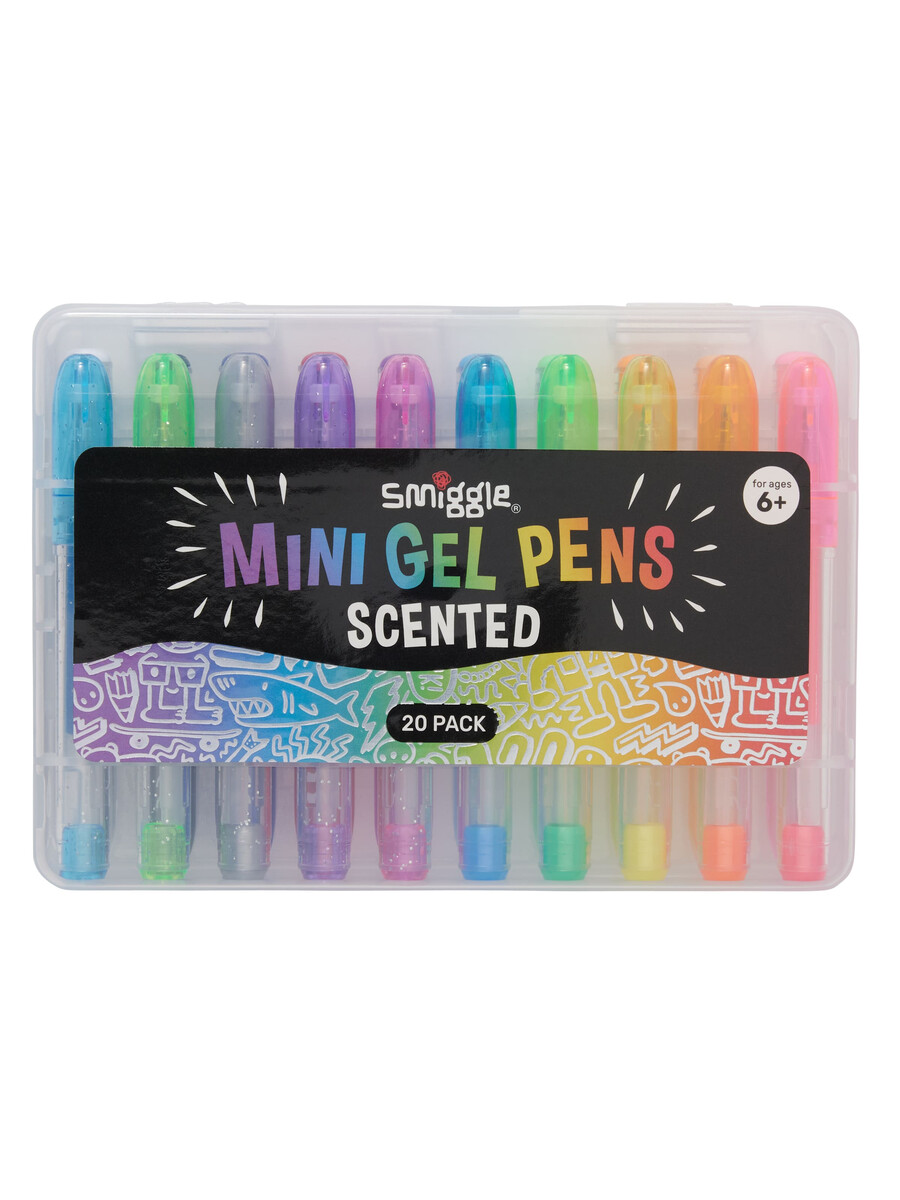mini scented gel pen pack x20