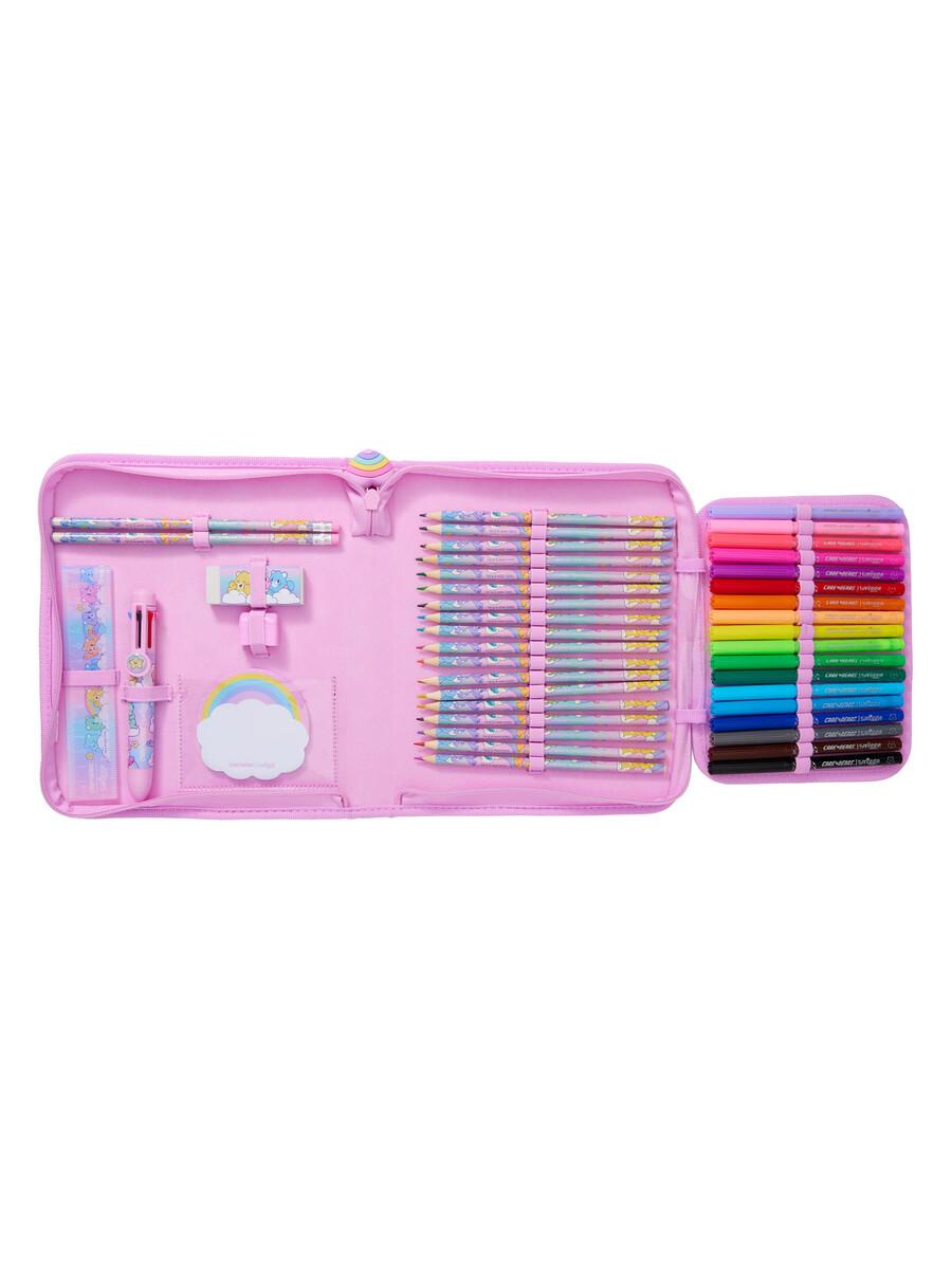 care bears zip it stationery gift pack