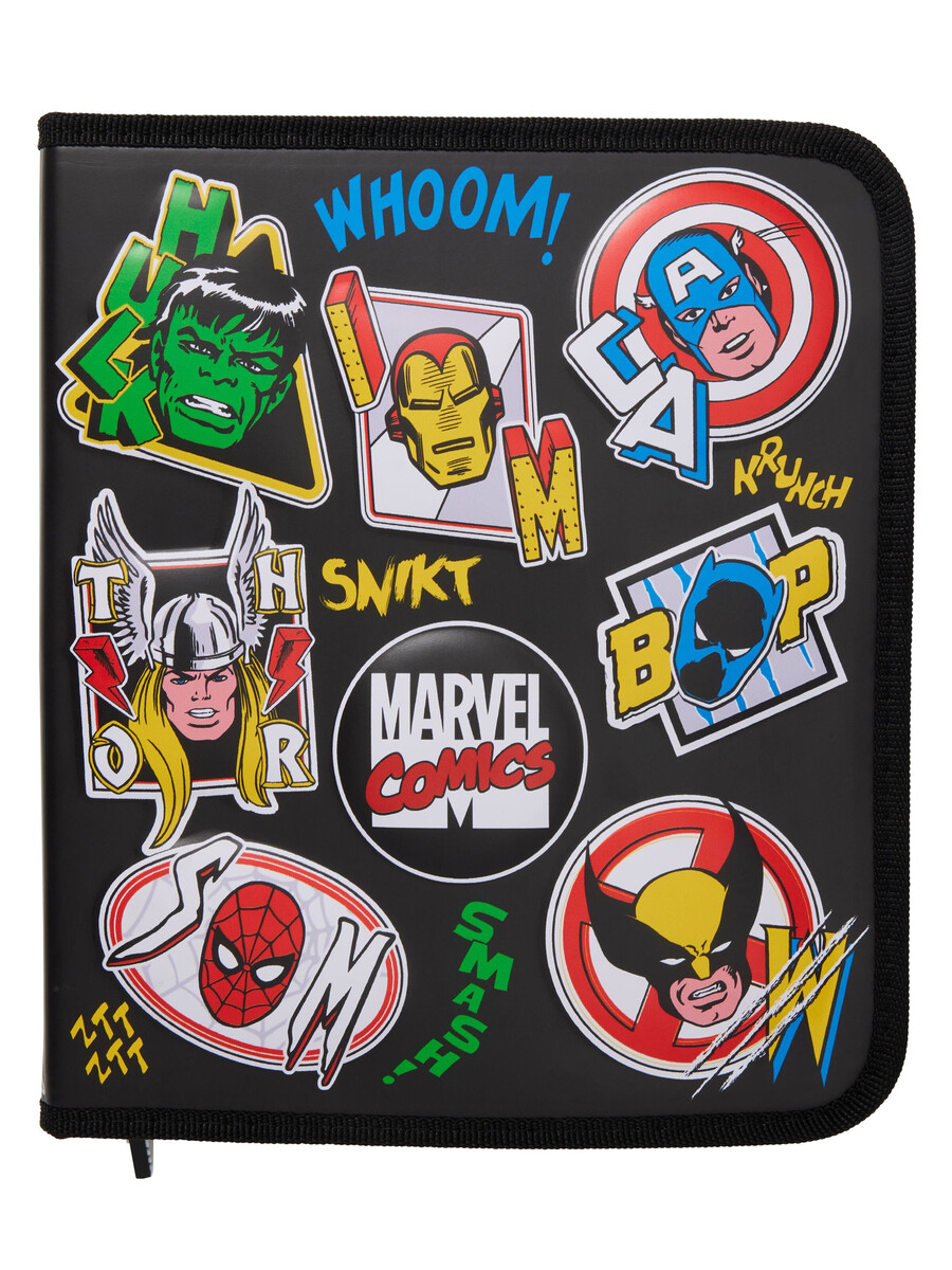 marvel zip it stationery gift pack