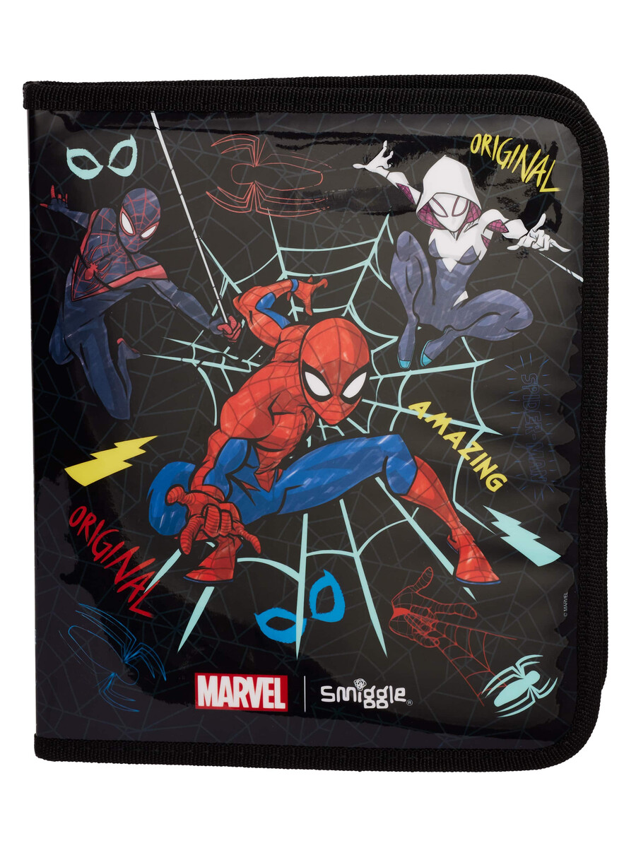 spider-man zip it stationery gift pack