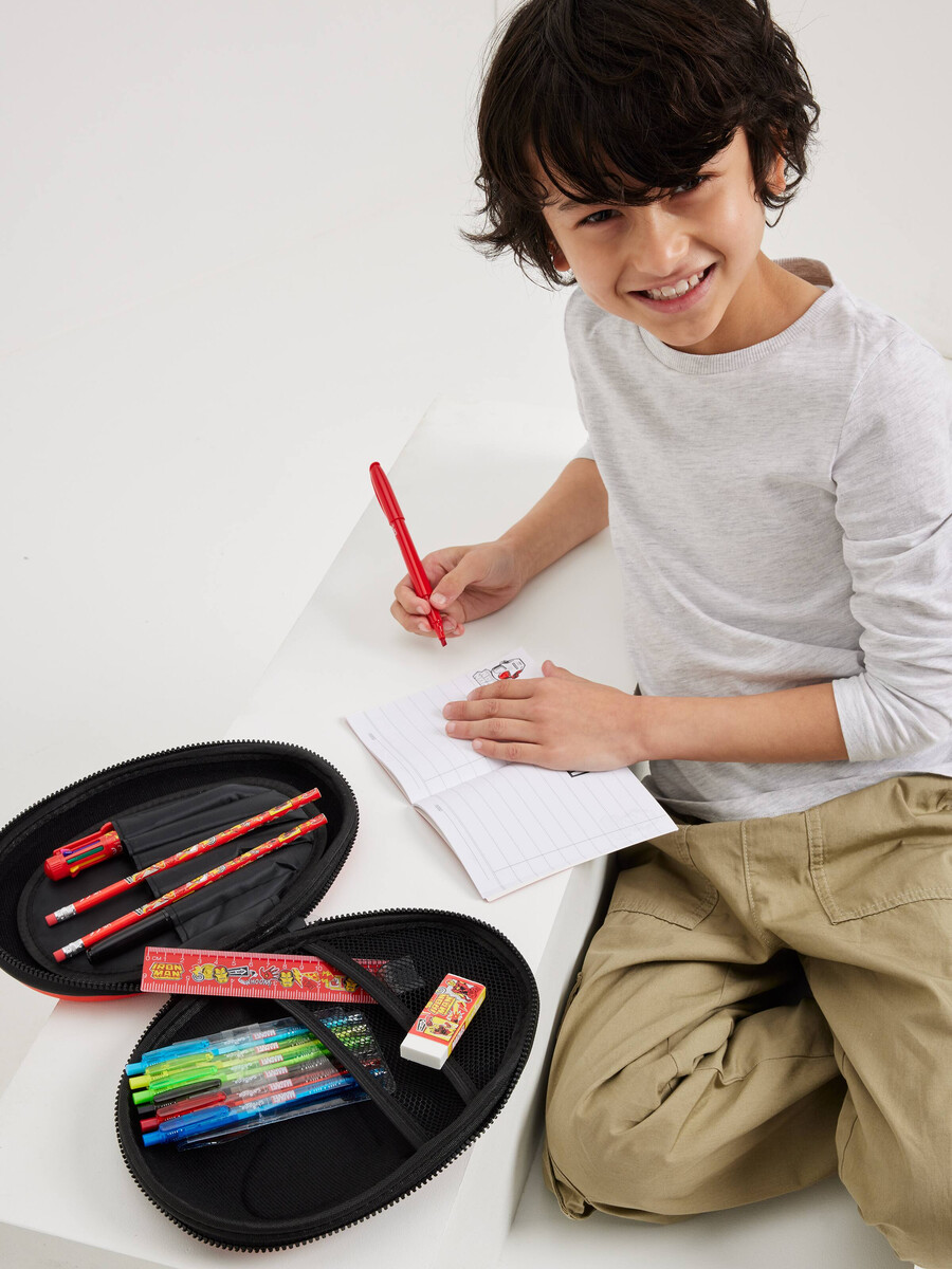 marvel iron man stationery gift pack