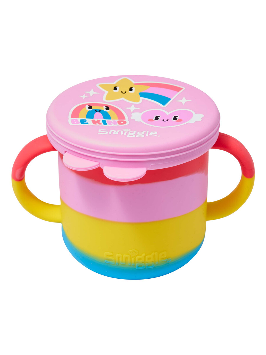 big dreams silicone container snack cup