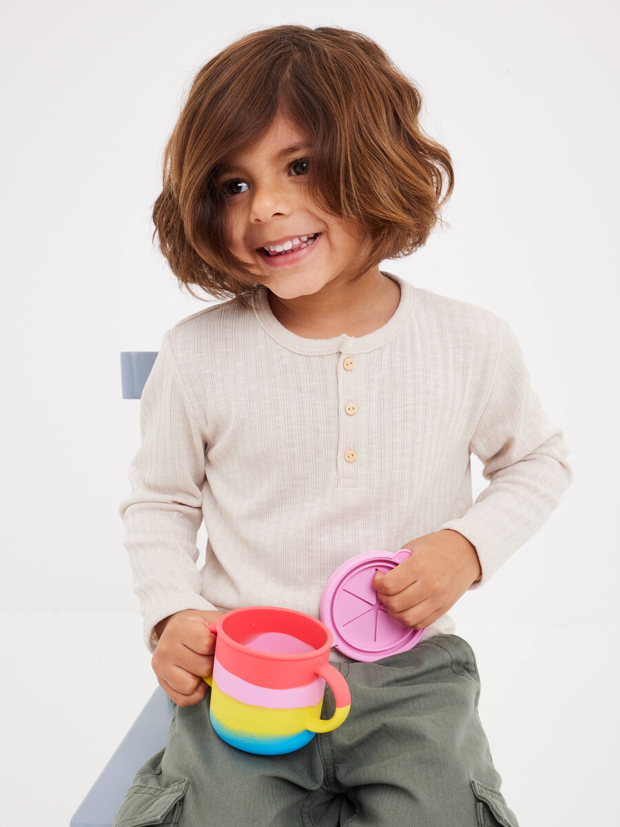 big dreams silicone container snack cup