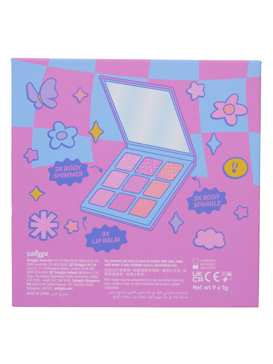 sparkle shimmer palette