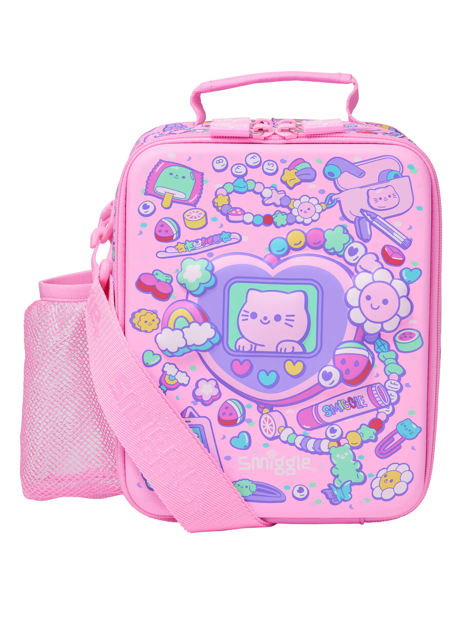 super charge hardtop lunchbox with strap