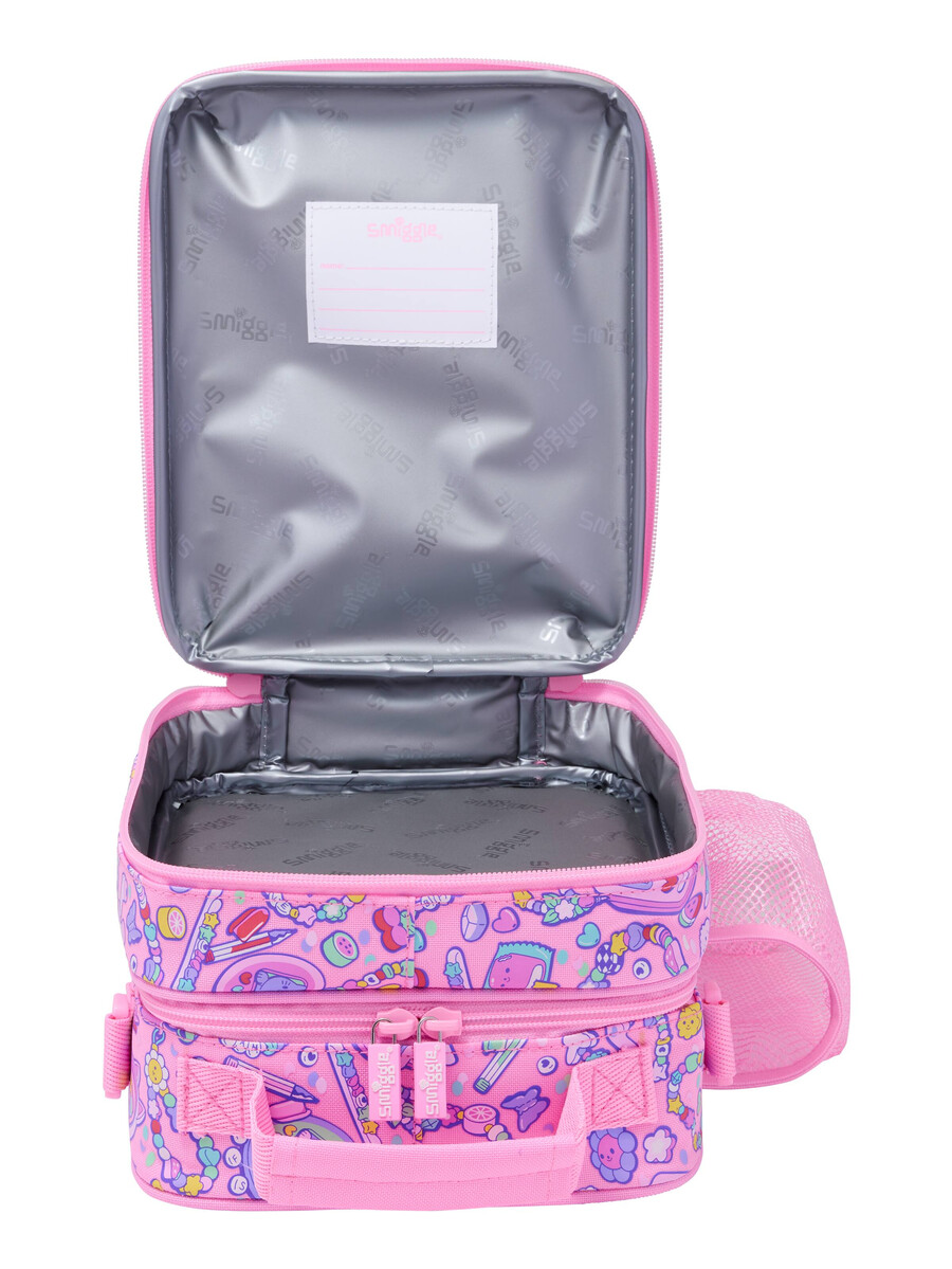 super charge hardtop lunchbox with strap