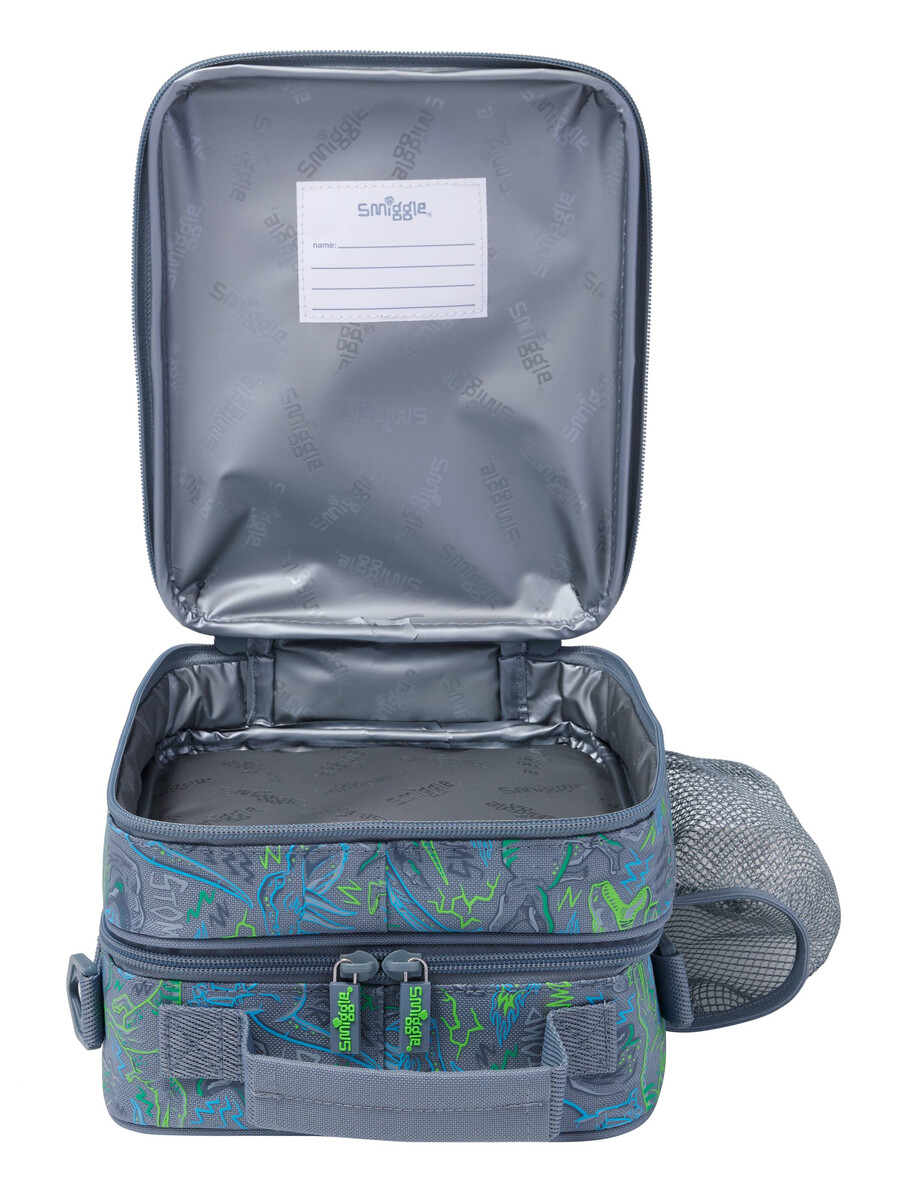 super charge hardtop lunchbox with strap