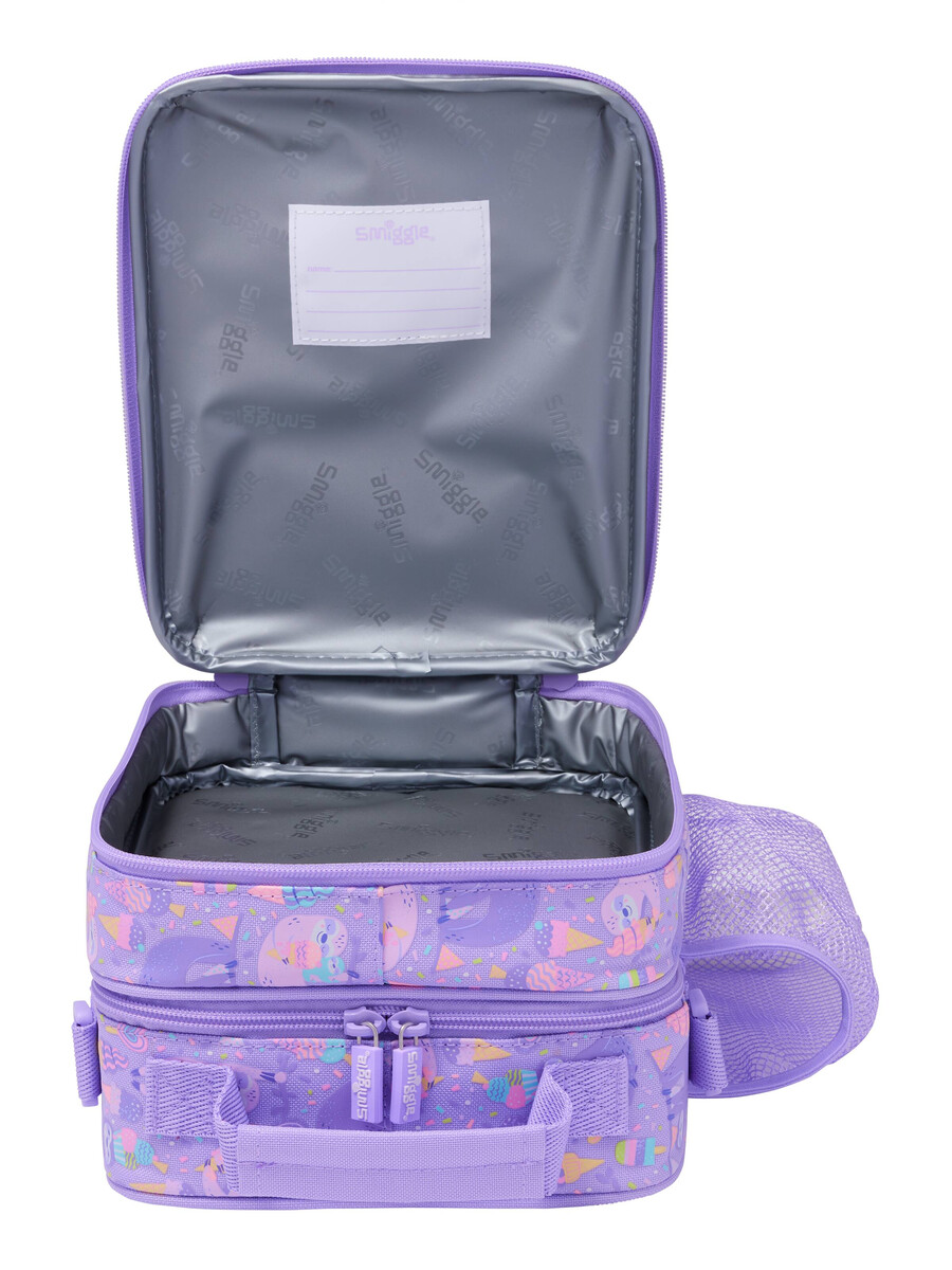 super charge hardtop lunchbox with strap