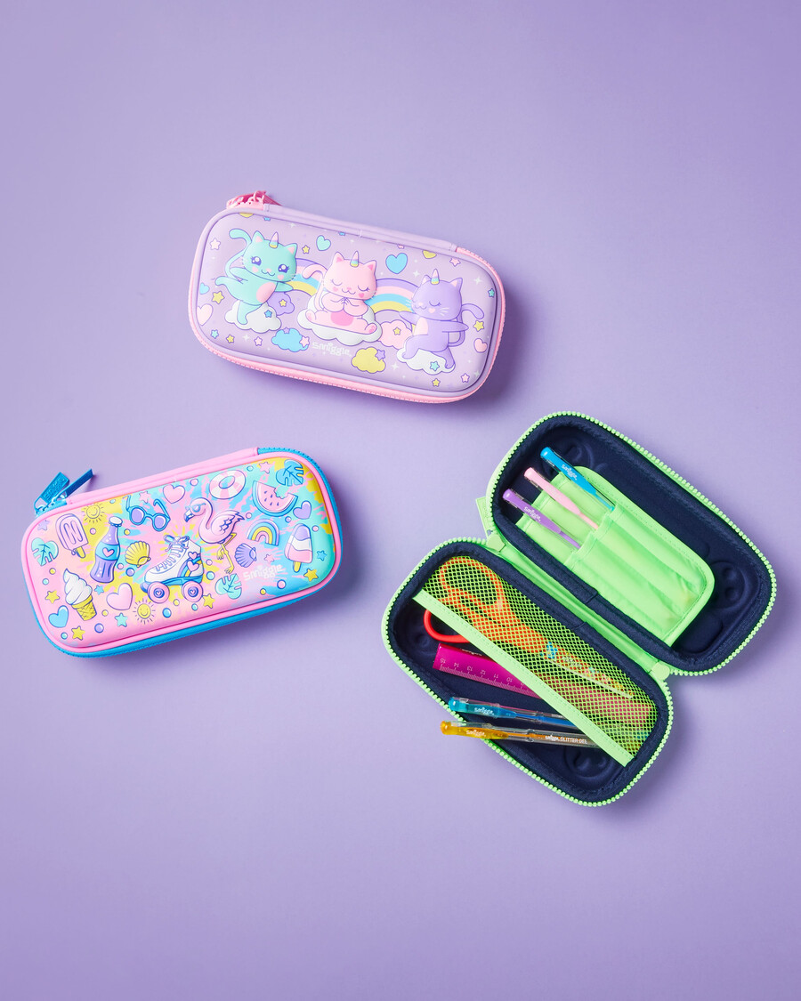 energetic small hardtop pencil case