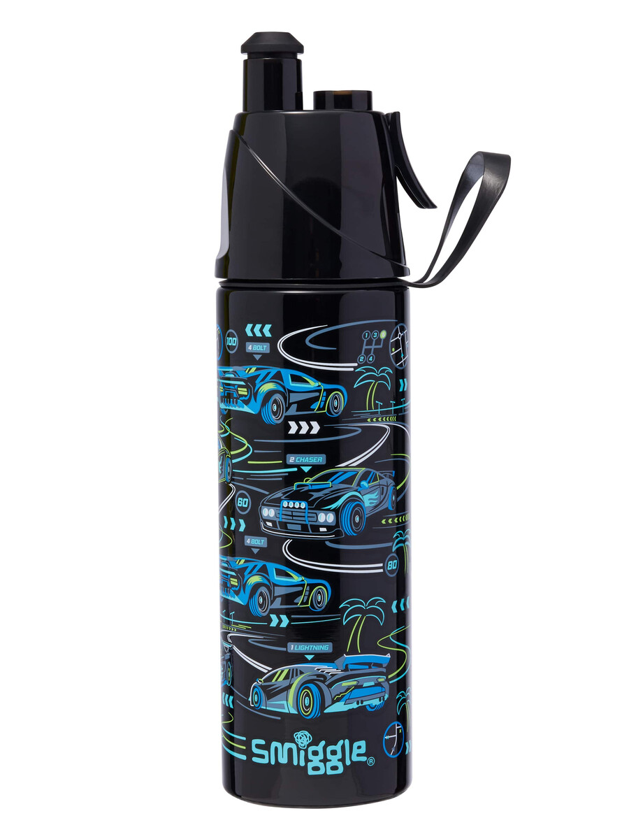 bright eyes insulated stainless steel spritz drink bottle 500ml