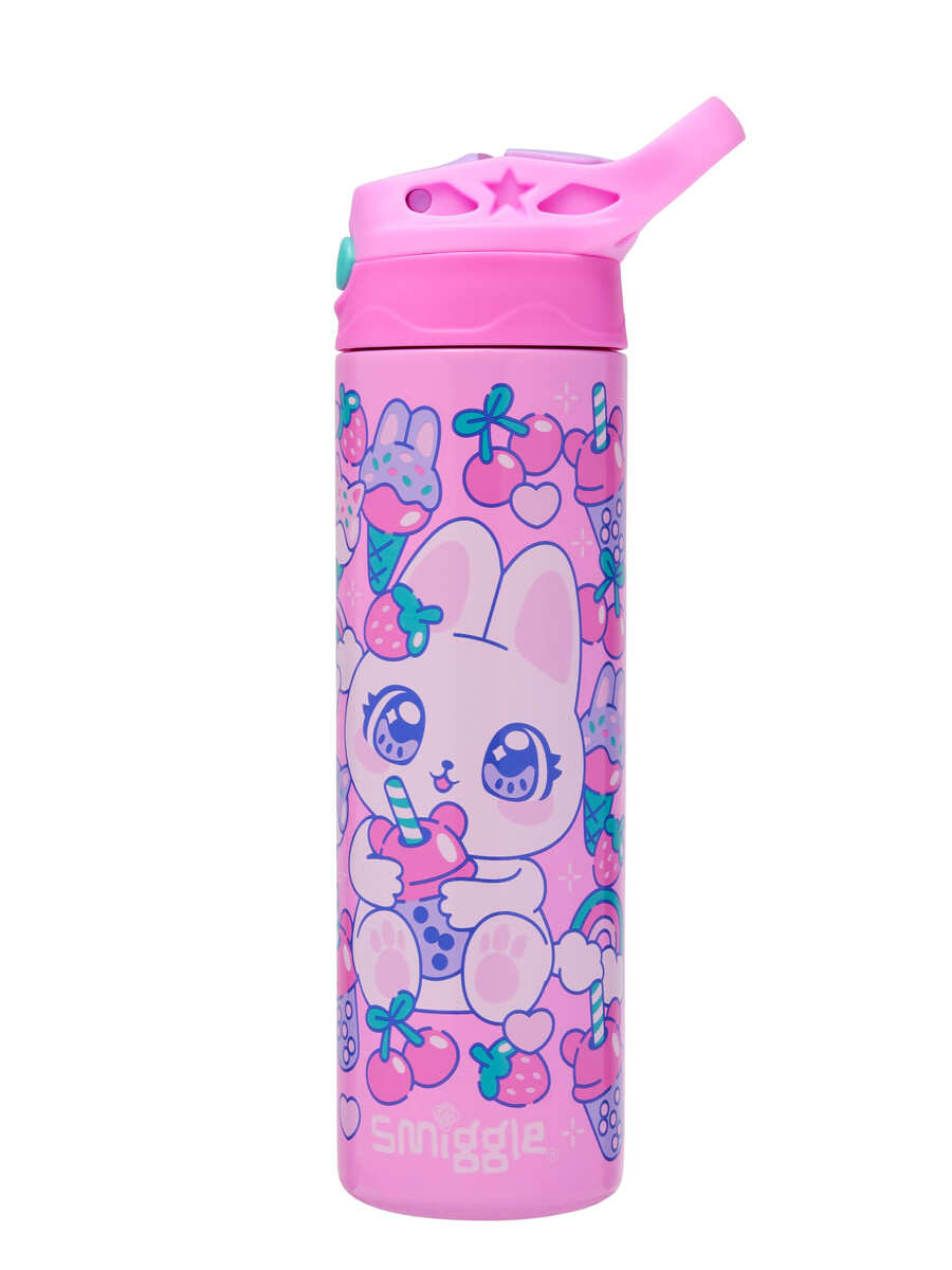 bright eyes stainless steel flip drink bottle 520ml