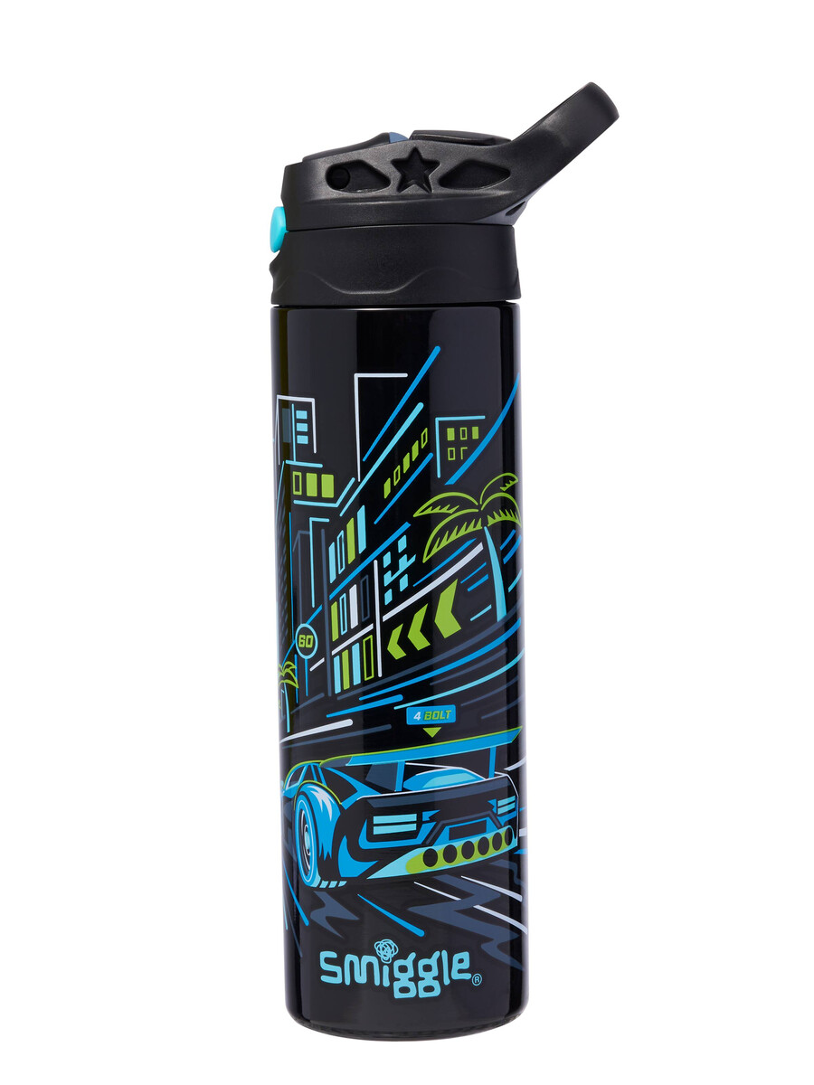 bright eyes stainless steel flip drink bottle 520ml