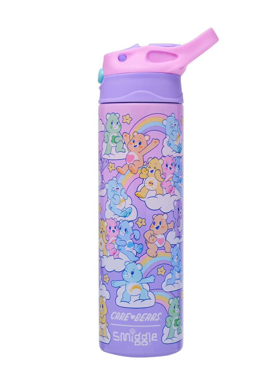 care bears insulated stainless steel flip drink bottle 520ml