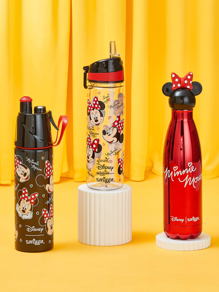 minnie mouse insulated stainless steel drink bottle 500ml