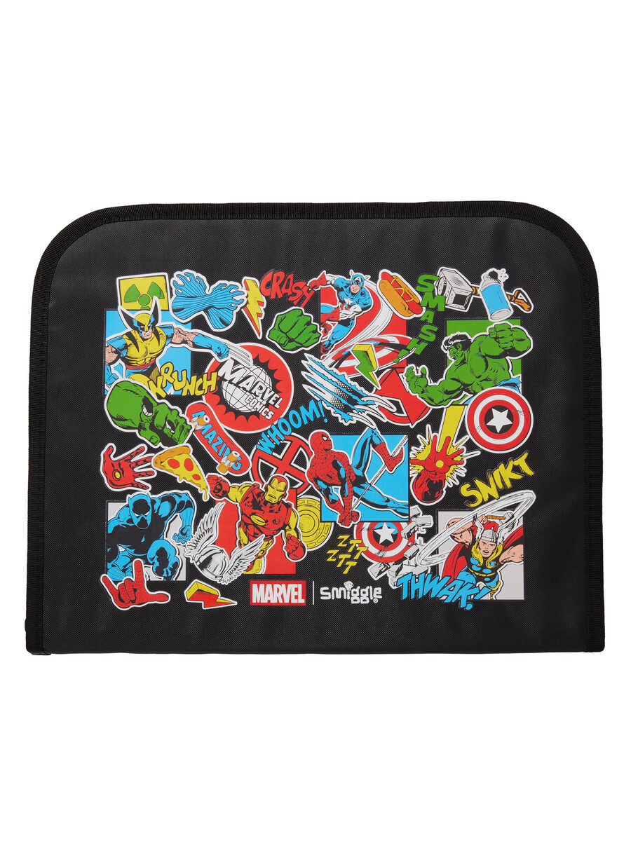 marvel on-the-go colouring studio