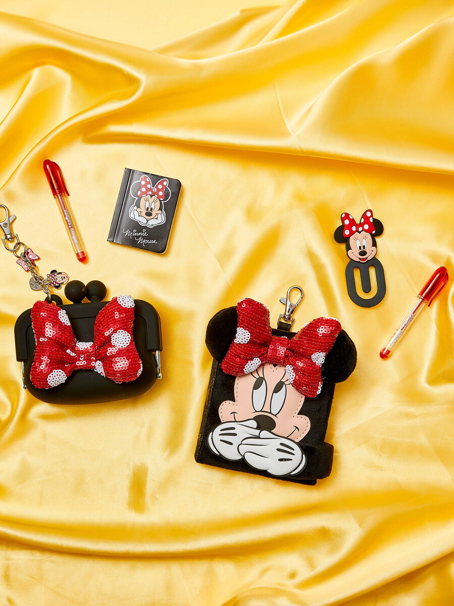 minnie mouse mini notebook keyring