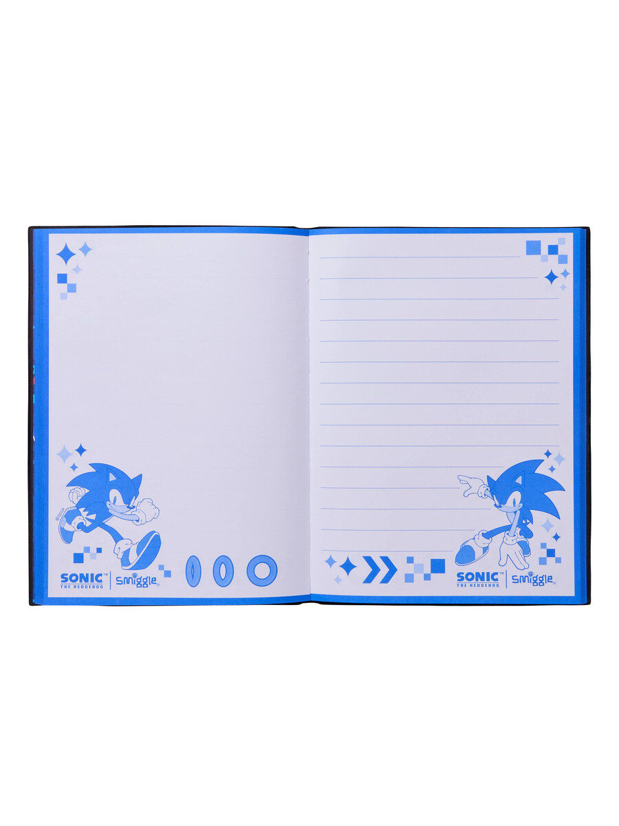 sonic the hedgehog a5 notebook